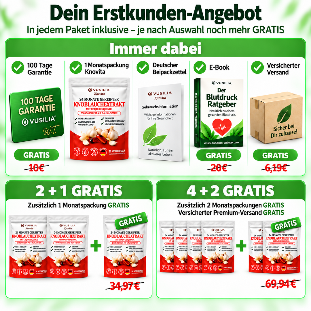 Vusilia Knovita - 24 Monate gereifter Knoblauchextrakt