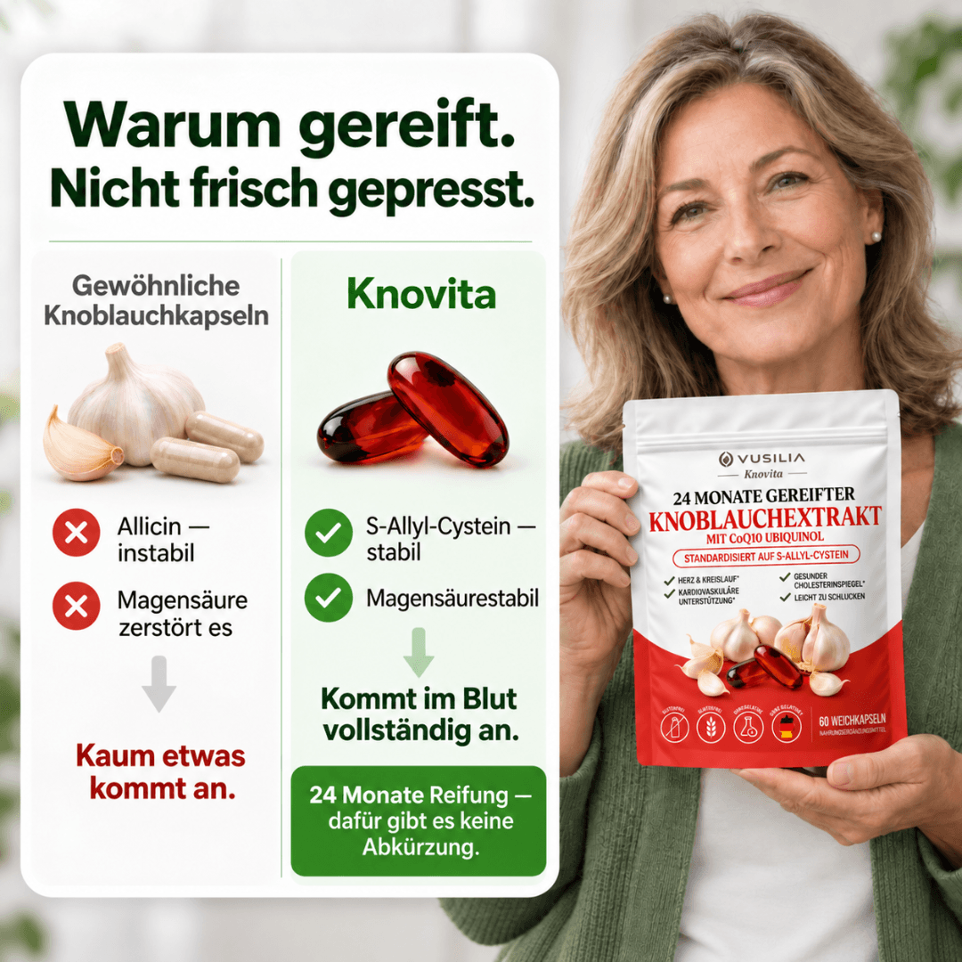 Vusilia Knovita - 24 Monate gereifter Knoblauchextrakt