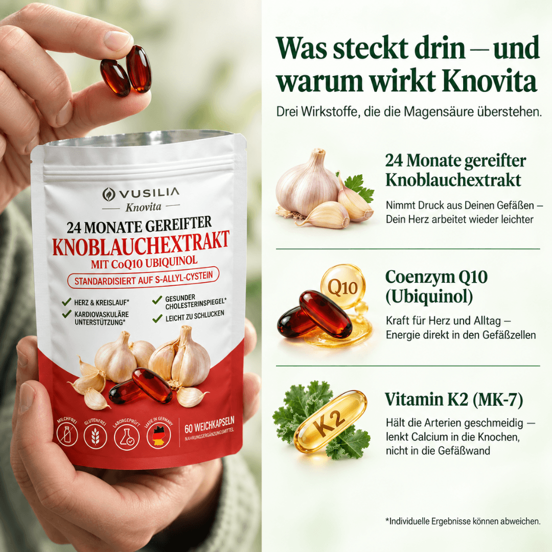 Vusilia Knovita - 24 Monate gereifter Knoblauchextrakt