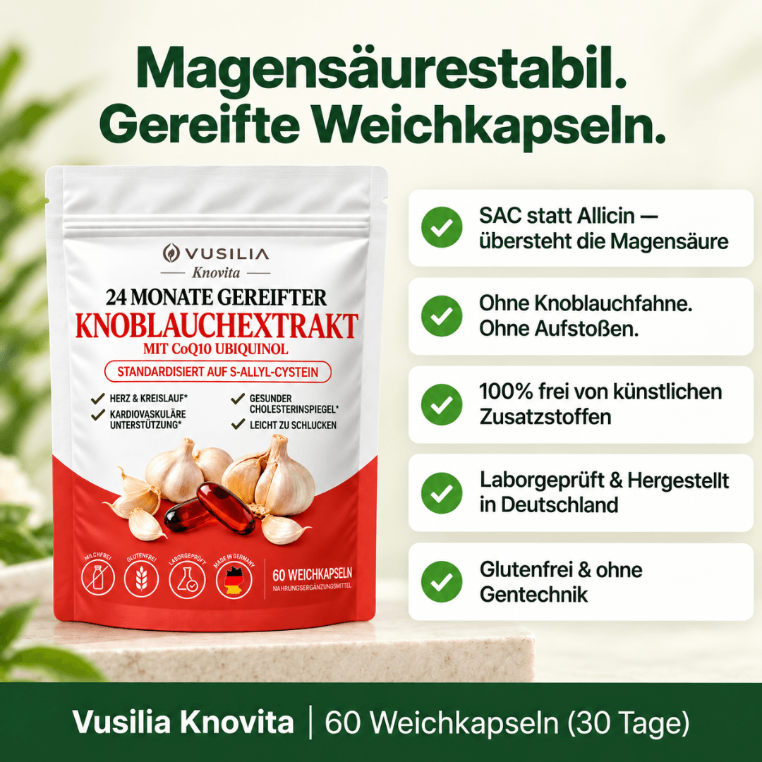Vusilia Knovita - 24 Monate gereifter Knoblauchextrakt